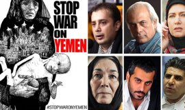 İranlı oyuncular Yemen’deki savaş suçlarına tepki gösterdi